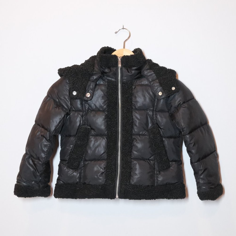 NWT Sam Edelman Little Girl’s Faux Sherpa Puffer Jacket